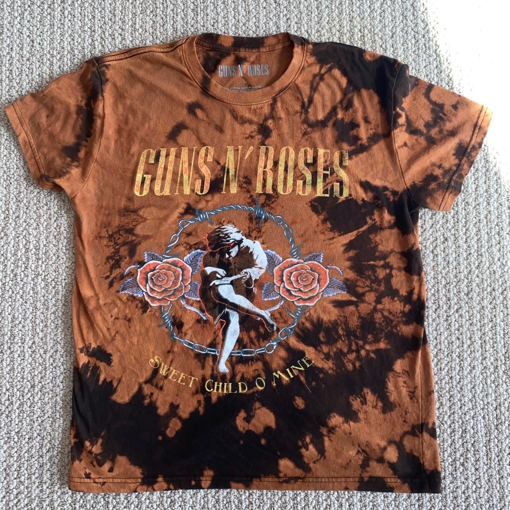 Guns & Roses Dyed Graphic Tee